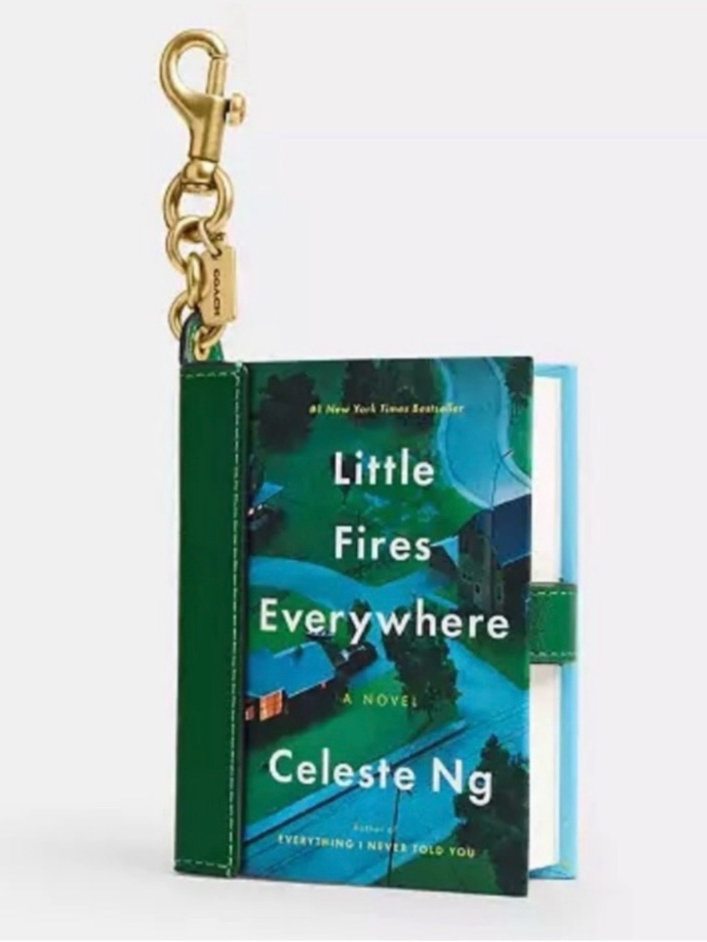 NWT - Coach Book Bag Charm—Little Fires Everywhere